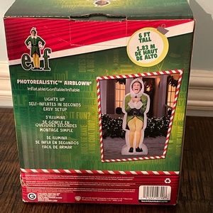 6ft Elf Blow Up